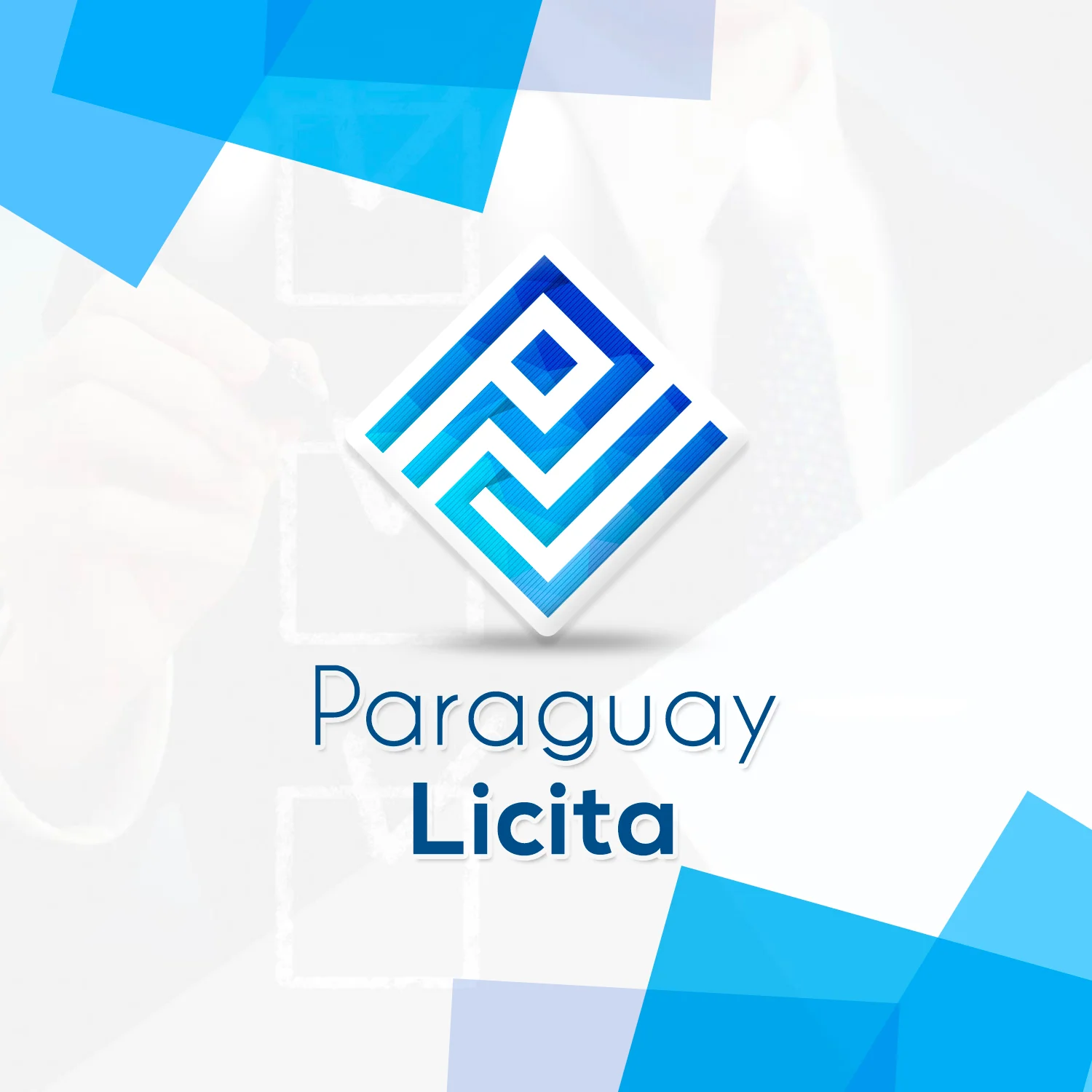 Presentación de la identidad visual de Paraguay Licita con su símbolo y nombre