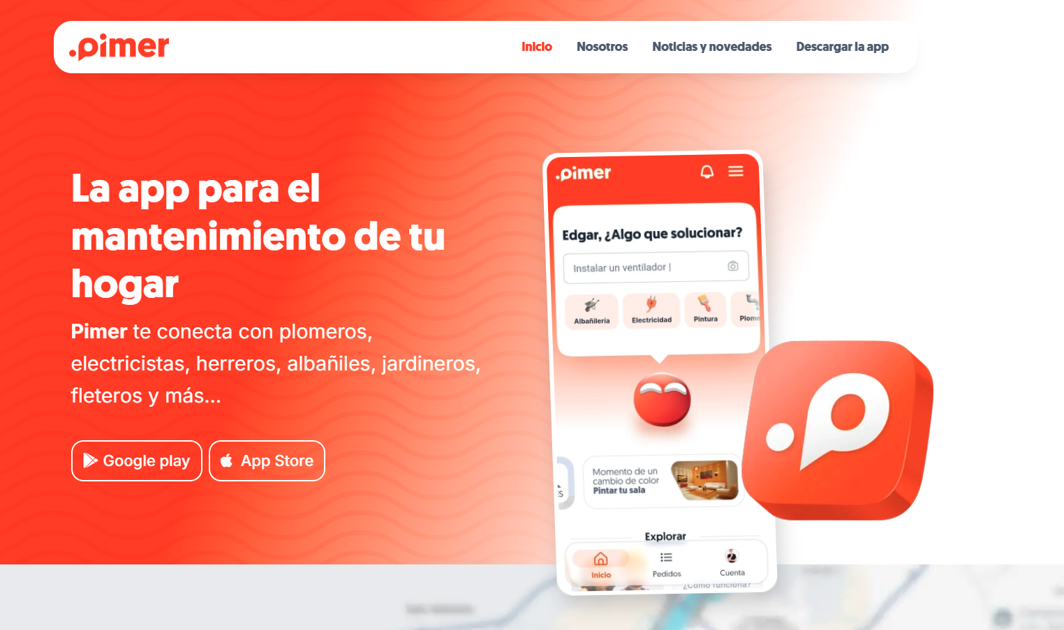 Proyecto Pimer • página web